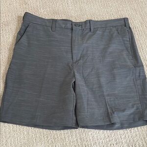 Apt. 9 Gray Flat Front Tailored Shorts